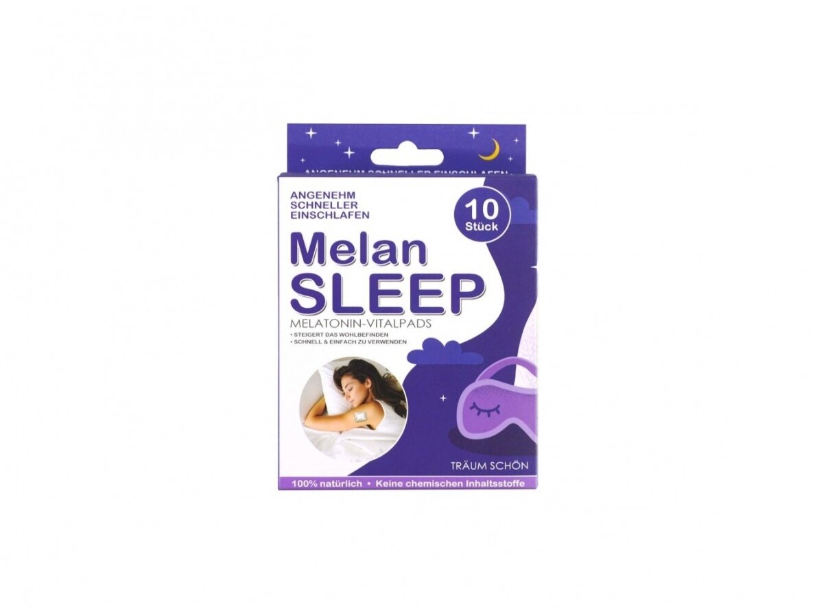 Melatonino pleistras 10 vnt.