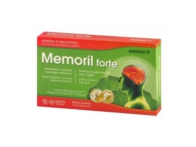 Memoril forte kaps. N30 Memoril forte kaps. N30