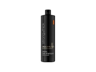 MEVELLE PROFESSIONAL šampūnas ploniems ir slenkantiems plaukams su biotinu Strong&Thick, 900 ml MEVELLE PROFESSIONAL šampūnas ploniems ir slenkantiems plaukams su biotinu Strong&Thick, 900 ml