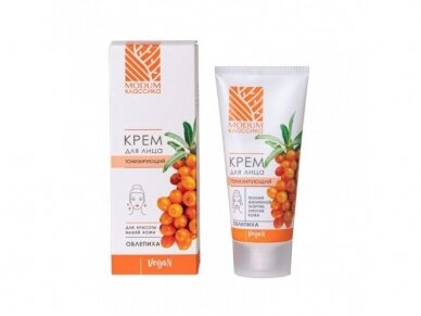 MODUM CLASSIC veido kremas tonizuojantis Šaltalankių, 50 g MODUM CLASSIC veido kremas tonizuojantis Šaltalankių, 50 g