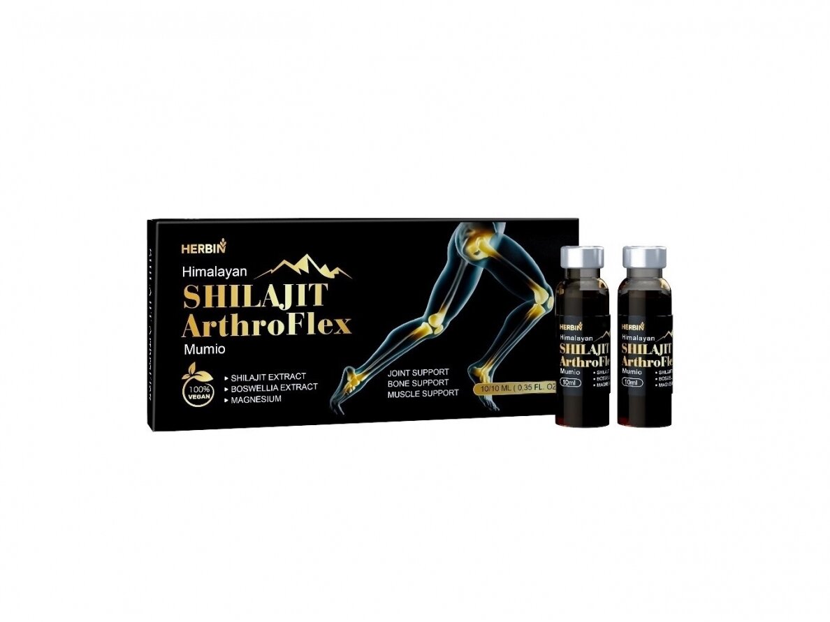 Mumio ( Shilajit ) ArthroFlex 10x10 ml.