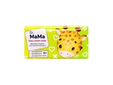 Muilas "Dr. MAMA", vaikams su medetkos ekstraktu 90 gr. Muilas "Dr. MAMA", vaikams su medetkos ekstraktu 90 gr.
