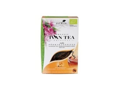 Natūrali fermentuota arbata „Ivan tea“ su šaltalankio uogomis, 50g. Natūrali fermentuota arbata „Ivan tea“ su šaltalankio uogomis, 50g.