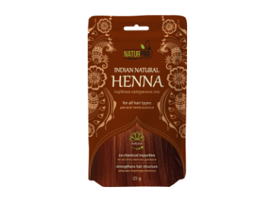 Natūrali indiška Chna NATURPRO 25g