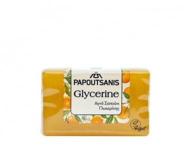 Natūralus glicerino muilas Apelsino kvapo 125 gr. Natūralus glicerino muilas Apelsino kvapo 125 gr.
