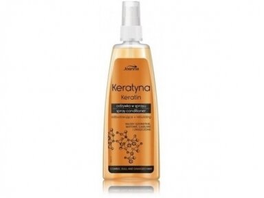 NAUJIENA JOANNA KERATIN purškiamasis plaukų kondicionierius, 150 ml NAUJIENA JOANNA KERATIN purškiamasis plaukų kondicionierius, 150 ml