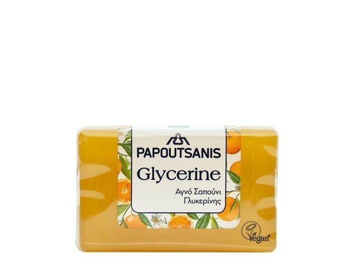 Natūralus glicerino muilas Apelsino kvapo 125 gr. Natūralus glicerino muilas Apelsino kvapo 125 gr.