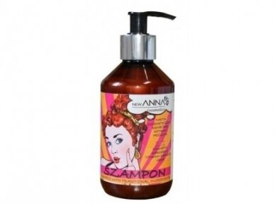 NEW ANNA COSMETICS Plaukų šampūnas / Su kosmetiniu žibalu, vitaminų kompleksu ir šlapalu (Urea) 300 ml. NEW ANNA COSMETICS Plaukų šampūnas / Su kosmetiniu žibalu, vitaminų kompleksu ir šlapalu (Urea) 300 ml.