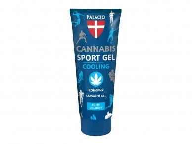 PALACIO Hemp Sport gelis Forte vėsinantis 200ml PALACIO Hemp Sport gelis Forte vėsinantis 200ml