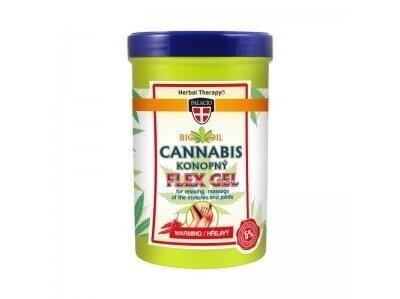 Palacio CANNABIS Flex šildantis masažinis gelis 380ml.