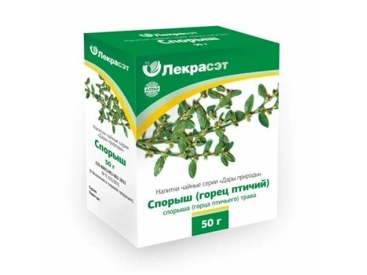 Žolelių arbata Paprastoji takažolė (Sporiš) 50g. "Lekraset" Žolelių arbata Paprastoji takažolė (Sporiš) 50g. "Lekraset"