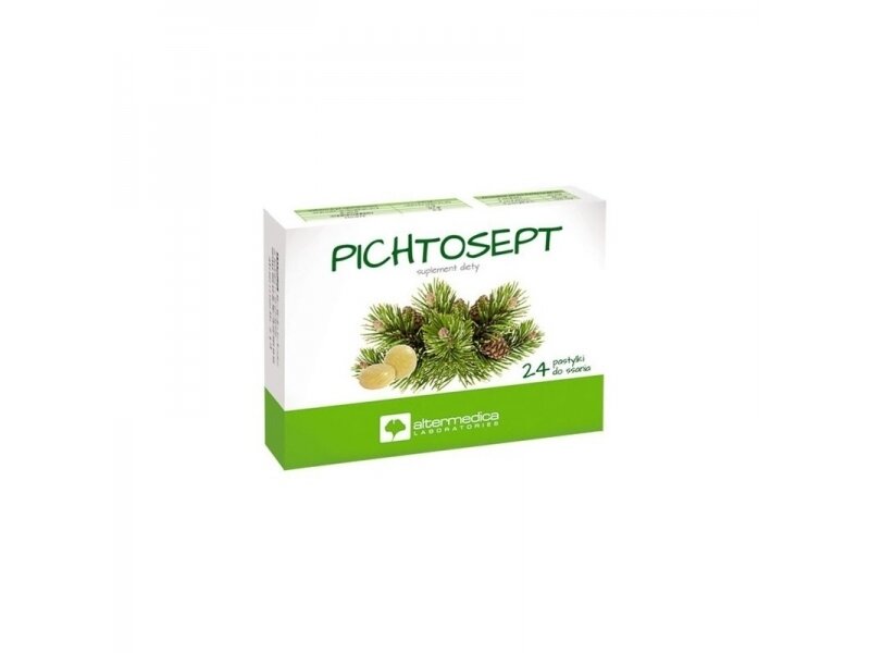 Pastilės gerklei Pichtosept N24 Pastilės gerklei Pichtosept N24