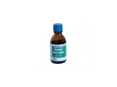 Pelynų tinktūra 25 ml. Pelynų tinktūra 25 ml.