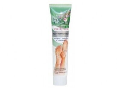Pėdų kremas nuo prakaitavimo " Belle Jardin " 125 ml Pėdų kremas nuo prakaitavimo " Belle Jardin " 125 ml
