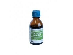 Pipirmėtės tinktūra 25 ml Pipirmėtės tinktūra 25 ml