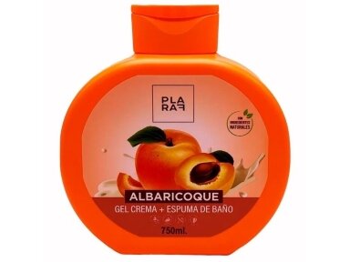 PLA RAF gelis dušui-putos voniai "Abrikosas " 750ml PLA RAF gelis dušui-putos voniai "Abrikosas " 750ml