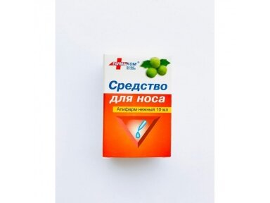 Priemonė nosies gleivinei „APIFARM“(švelnus) 10ml.