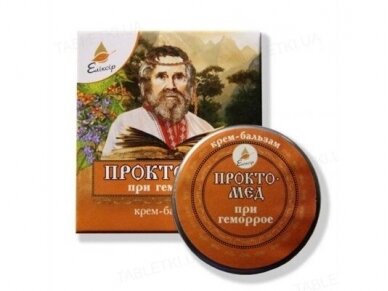 „PROKTOMED“ KREMAS BALZAMAS KŪNUI, 10 ml. „PROKTOMED“ KREMAS BALZAMAS KŪNUI, 10 ml.