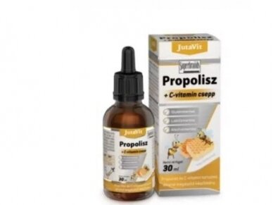 Propolio lašai su vitaminu C 30 ml. Propolio lašai su vitaminu C 30 ml.
