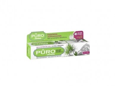Puro by Forhans Dantų pasta ALOE VERA 75 ml. Puro by Forhans Dantų pasta ALOE VERA 75 ml.