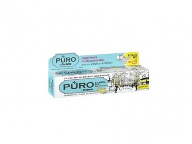 PURO by Forhans Dantų pasta LEMON ICE 75 ml. PURO by Forhans Dantų pasta LEMON ICE 75 ml.
