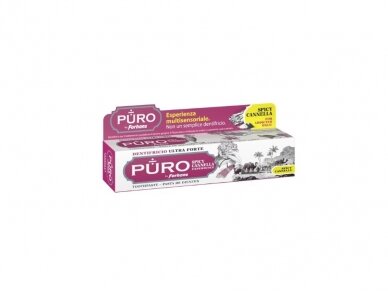 PURO by Forhans Dantų pasta SPICY CANELLA 75 ml. PURO by Forhans Dantų pasta SPICY CANELLA 75 ml.