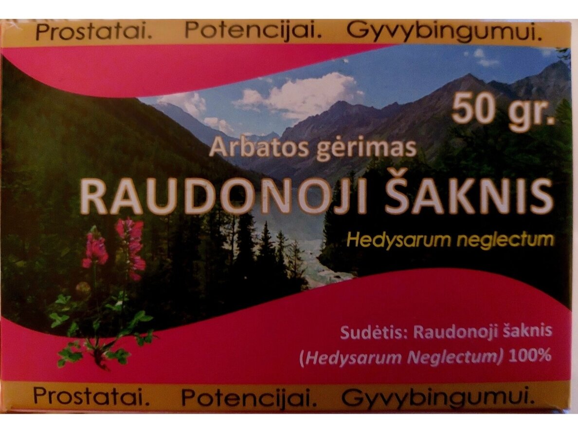 Raudonoji šaknis“ (raudonasis kirvenis), 50 g