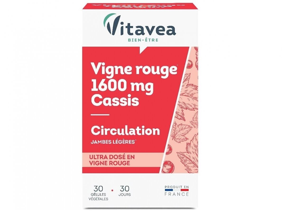 Raudonojo vynmedžio 16000mg. ir juodųjų serbentų ekstraktai kaps. N40 Raudonojo vynmedžio 16000mg. ir juodųjų serbentų ekstraktai kaps. N40