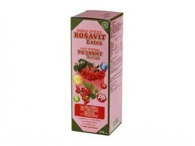ROSAVIT Extra sirupas, 250 ml ROSAVIT Extra sirupas, 250 ml