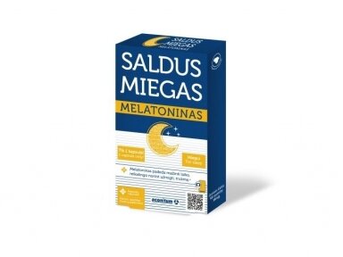 Saldus miegas melatoninas N30 Saldus miegas melatoninas N30