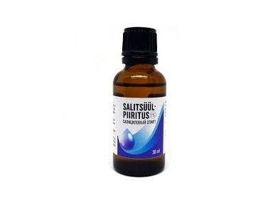 Salicilo rūgštis 1%, 30 ml, odos tirpalas