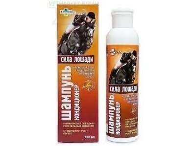 Šampūnas-kondicionierius "Arklio galia" 250 ml Šampūnas-kondicionierius "Arklio galia" 250 ml