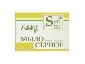 Sieros muilas 70 g.Golden pharm