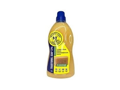 SOAP TRADITIONS SKYSTAS ŪKIŠKAS MUILAS 72%, 1L SOAP TRADITIONS SKYSTAS ŪKIŠKAS MUILAS 72%, 1L