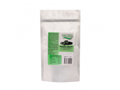 Spirulina tabletėmis (300 tablečių) 150 g. Spirulina tabletėmis (300 tablečių) 150 g.