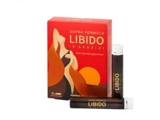 SUPRA FORMULE LIBIDO IR GROŽIUI 14 buteliukų