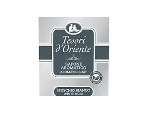 Tesorei d´Oriente Prabangus parfumuotas kreminis muilas Baltasis muskusas 125 gr. Tesorei d´Oriente Prabangus parfumuotas kreminis muilas Baltasis muskusas 125 gr.