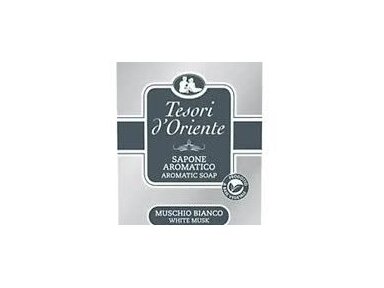 Tesorei d´Oriente Prabangus parfumuotas kreminis muilas Baltasis muskusas 125 gr. Tesorei d´Oriente Prabangus parfumuotas kreminis muilas Baltasis muskusas 125 gr.