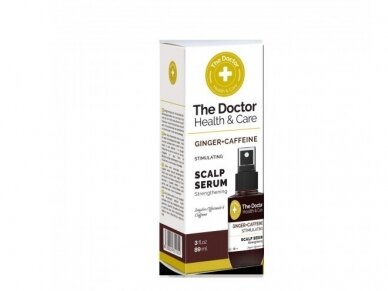 THE DOCTOR galvos odos serumas Imbieras + Kofeinas Stimuliuojantis, 89 ml THE DOCTOR galvos odos serumas Imbieras + Kofeinas Stimuliuojantis, 89 ml