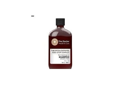 THE DOCTOR šampūnas Degutas + Ichtiolis + SEBO-STOP kompleksas, 355 ml