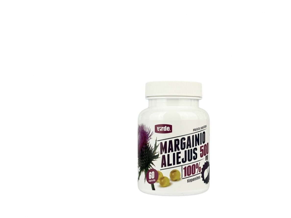 Tikrojo margainio aliejus 500mg. nr60