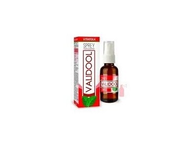 Validol purškalas 20 ml, maisto papildas - VITATEKA