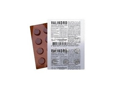 VALIKORD / Maisto papildas / 12 tablečių VALIKORD / Maisto papildas / 12 tablečių