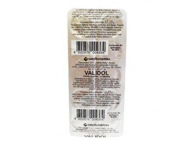 Validolis N10 Validolis N10