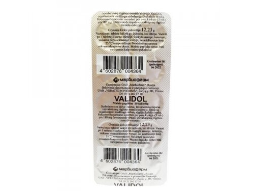 Validolis N10