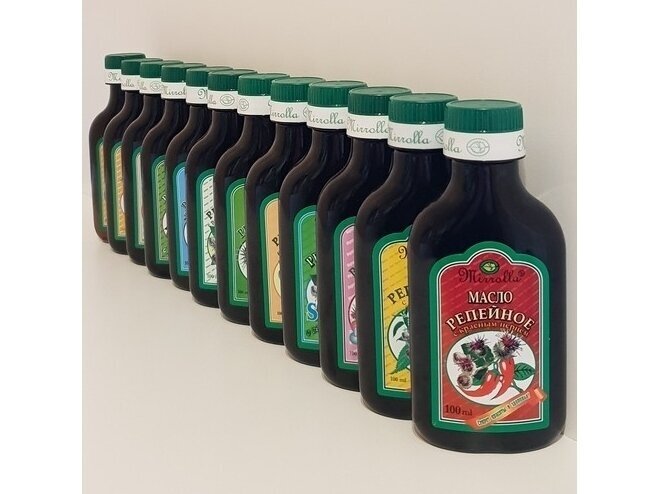 Varnalėšų aliejus su dilgėle 100ml Mirrolla 1 Varnalėšų aliejus su dilgėle 100ml Mirrolla 1