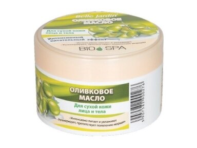 Veido ir kūno kremas su alyvuogių aliejumi BELLE JARDIN BIO SPA, 200 ml Veido ir kūno kremas su alyvuogių aliejumi BELLE JARDIN BIO SPA, 200 ml