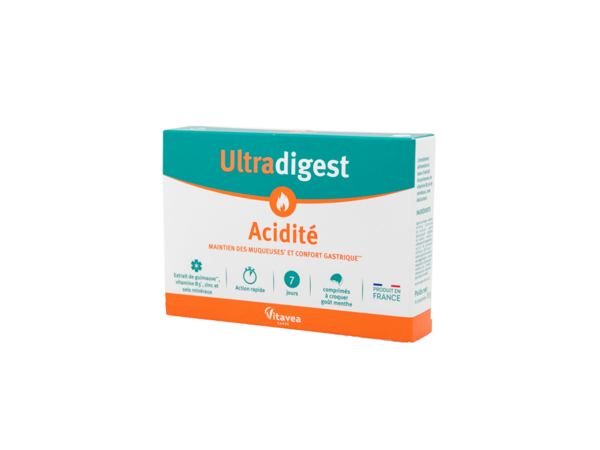 VITAVEA Ultradigest skrandžio rūgštingumui mažinti N14