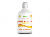 Vitaminų C +D3 papildai, 500 ml.
