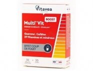 Vitavea Gvaraninės paulinijos ekstraktas, kofeinas +19 vitaminų ir mikroelementų, maisto papildas 30 kaps.